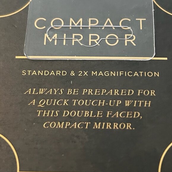 NIB BUMBLE BEE POLKA DOT COMPACT MIRROR BY ARGENTO SC COLLECTION - Picture 6 of 6